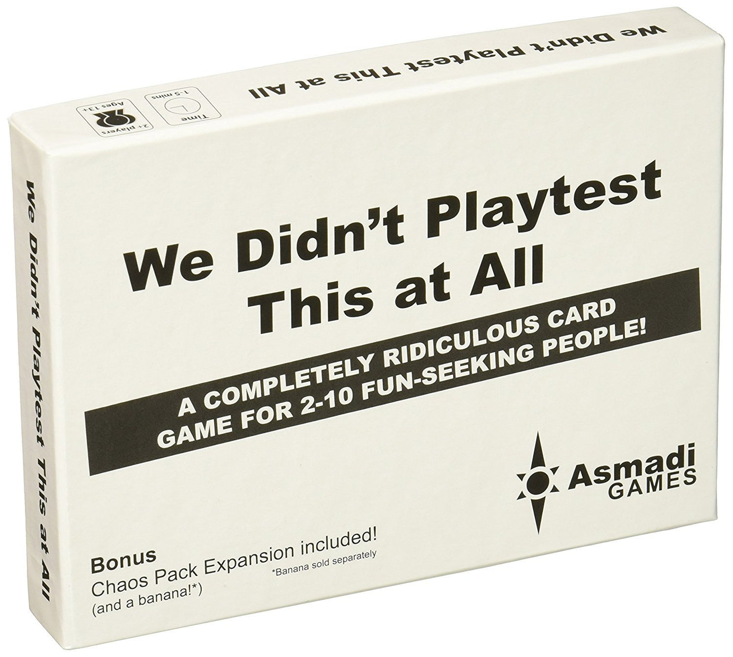 We Didnt Playtest This at All