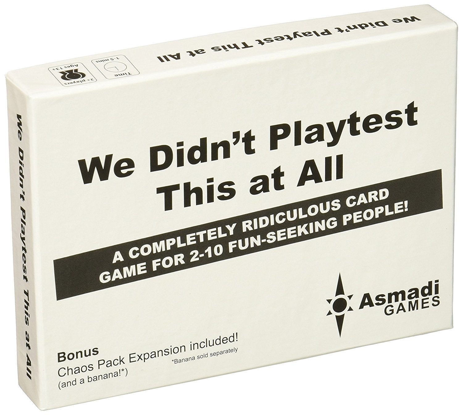 We Didnt Playtest This at All